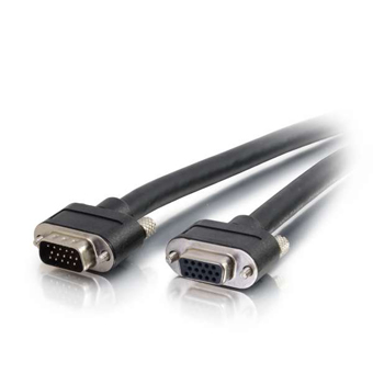 CABLES TO GO, 15FT SELECT VGA VIDEO EXTENSION CABLE M/F, IN WALL, CMG RATED